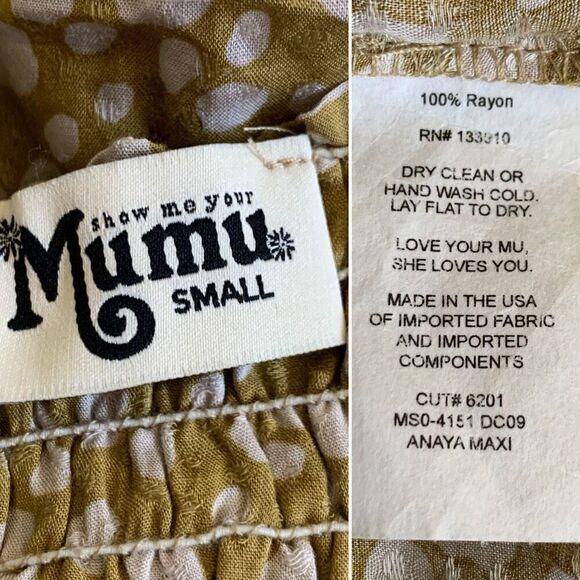 Show Me Your Mumu Anaya Maxi Desert Cheetah Size‎ Small - Picture 11 of 12